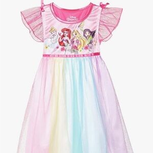 Disney Pink and Purple Night Gown BNWT Girls 4T